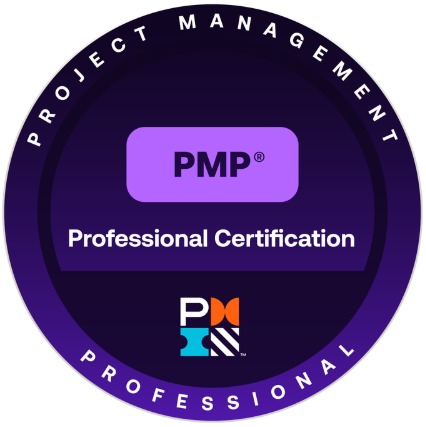 PMP certification badge